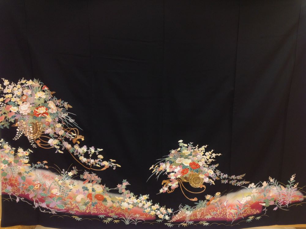 四季の花と花車