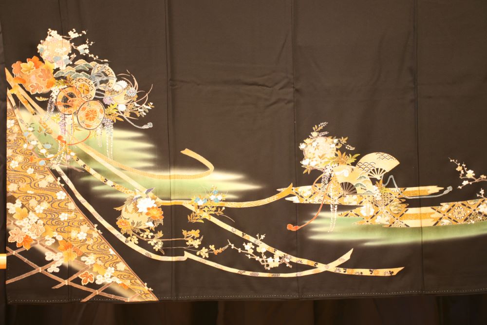 グリーンぼかし花鼓