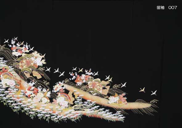 こづちに小花ちらし