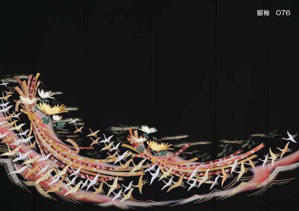 束ね熨斗と光琳鶴